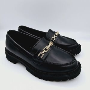 Gap Kids Black Slip-On Loafer Shoes, size 13